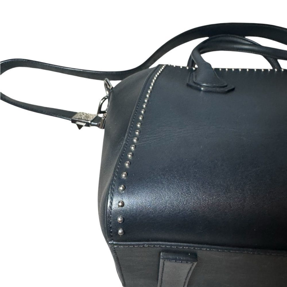 GIVENCHY Black Leather Studded Antigona 2way Small Boston Doctor Bag Satchel - Picture 11 of 13